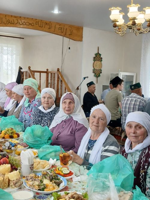 Авылыбызда матур бер очрашу