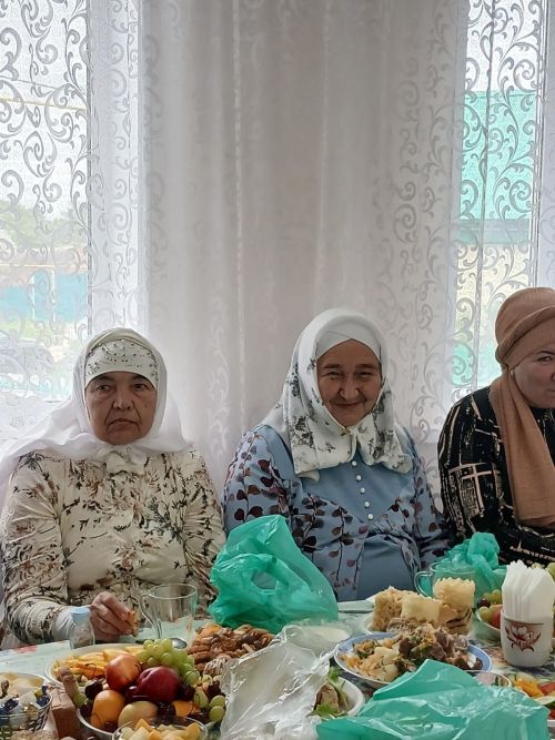 Авылыбызда матур бер очрашу