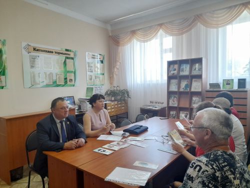 Встреча с жителями села Казанбаш Арского района