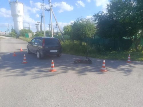 Арчада самокат катнашындагы юл һәлакәтендә ике бала зыян күрде