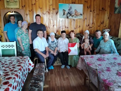 Чөмә-Елгадан Фәрхетдин Галимов 95 яшьлек юбилеен билгеләп үтте