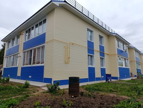 Арчада күп фатирлы 8 йорт ныклап төзекләндерелгән