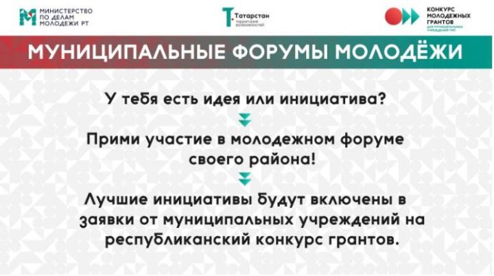Голос молодых: в городах и районах Татарстана пройдут молодежные форумы