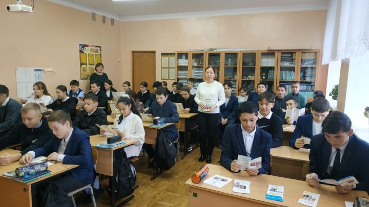 Лесхоз мәктәбендә
