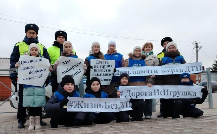 В Арске была проведена акция «День памяти жертв ДТП»
