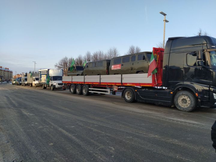 Арчадан чираттагы гуманитар колонна юлга кузгалды