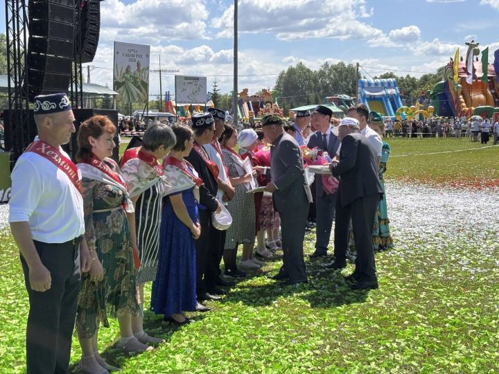 Арча Сабан туенда районның төп сабан батырын атадылар