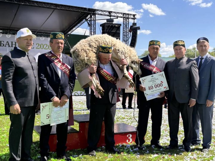 Арча Сабан туенда районның төп сабан батырын атадылар