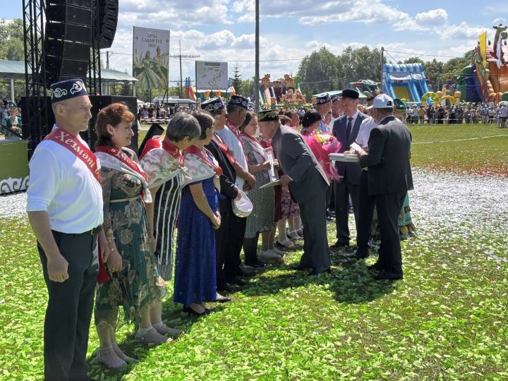 Арча Сабан туенда районның төп сабан батырын атадылар