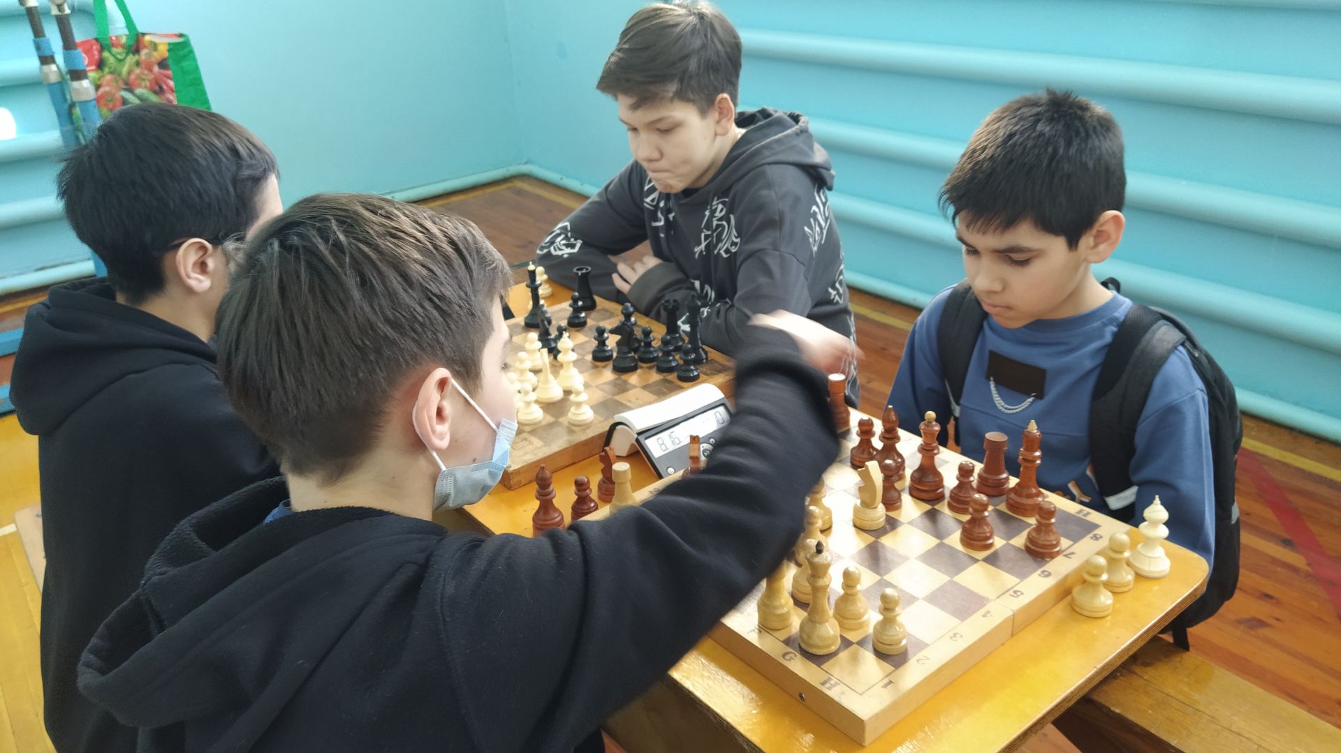 В Ашитбашской школе прошли республиканские соревнования по шахматам
