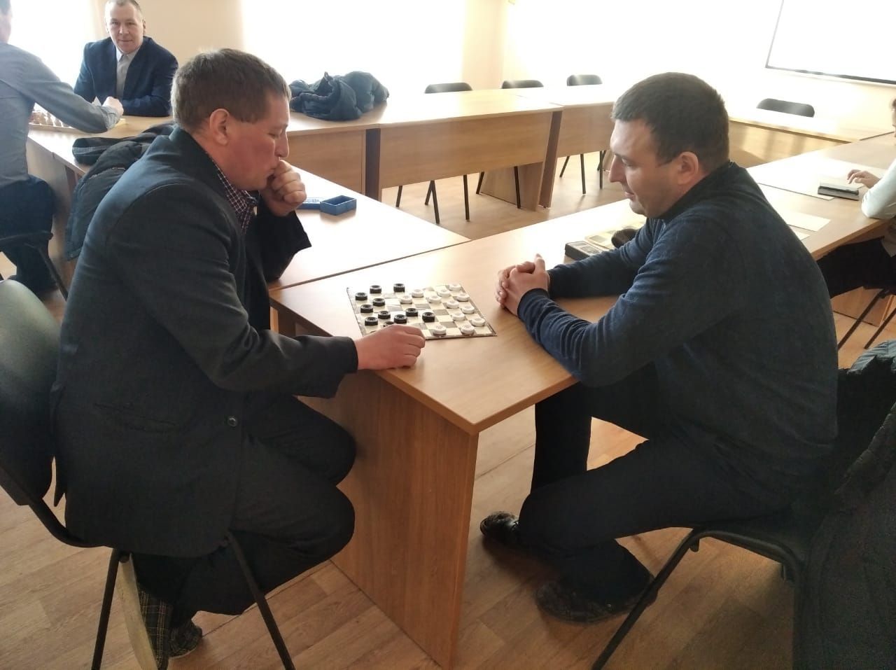 Арча агросәнәгать көллиятендә шашка һәм шахмат уйнаучылар ярышты
