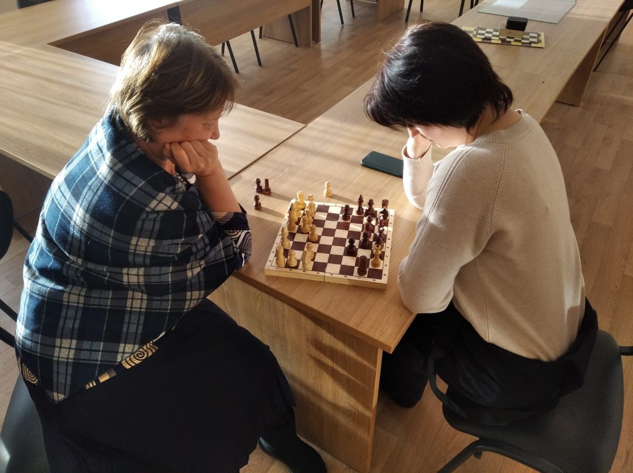 Арча агросәнәгать көллиятендә шашка һәм шахмат уйнаучылар ярышты