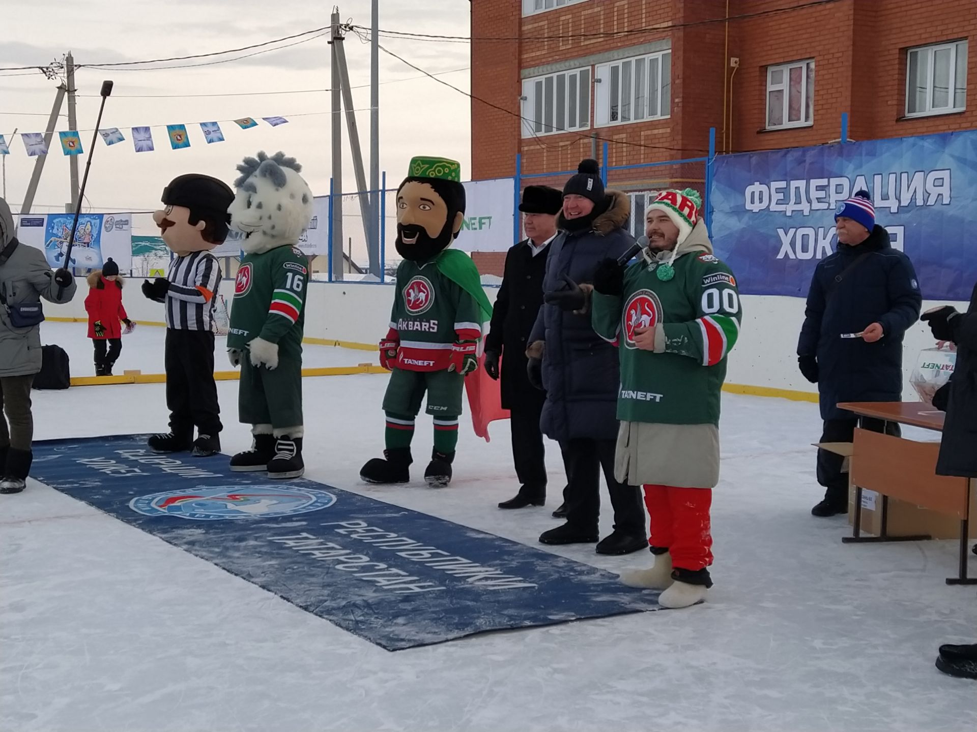 ТРның Хоккей Федерациясе Арчада спорт бәйрәме уздырды
