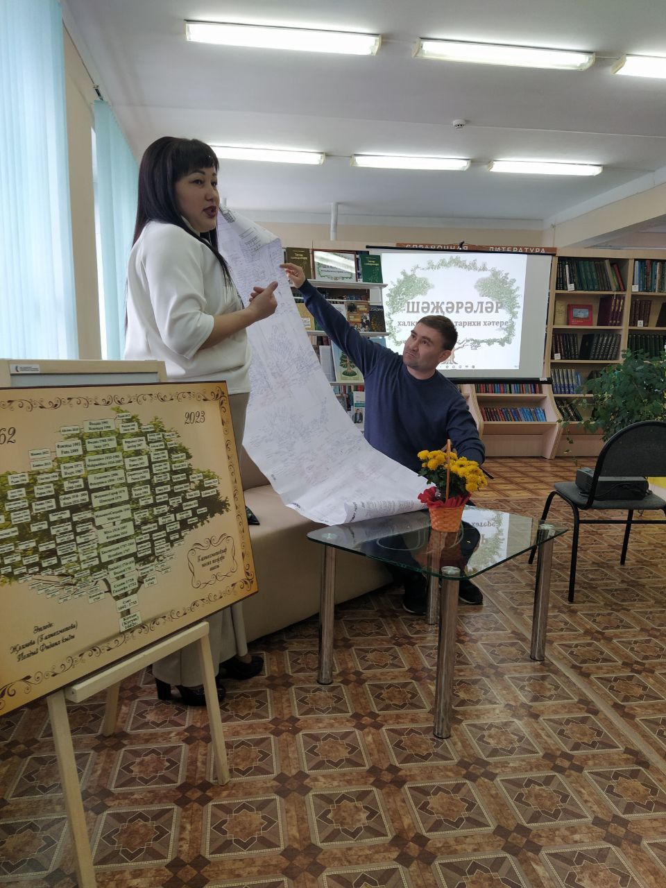 Арчада шәҗәрә төзүчеләр осталык дәресе бирделәр