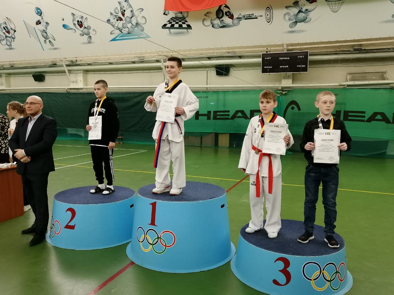 Тхэквандочылар Казанга ярышка барды. Уңышлар бар