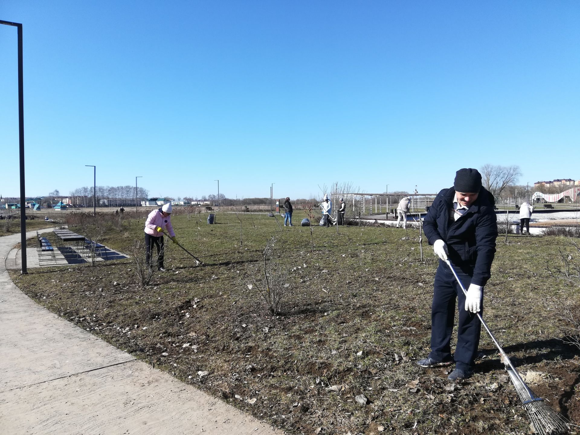 Арчаның Казансу паркында өмә үтте