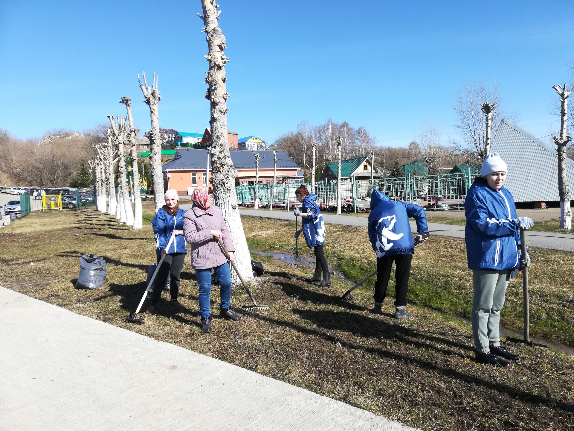 Арчаның Казансу паркында өмә үтте