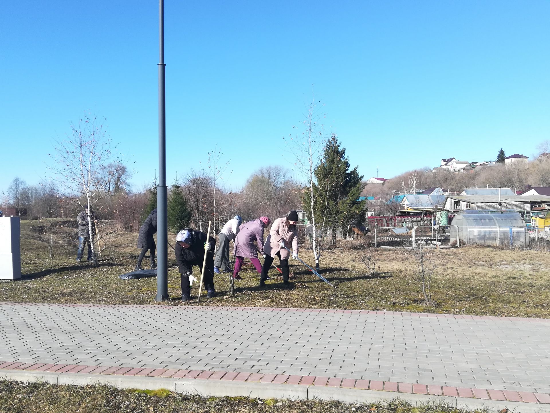 Арчаның Казансу паркында өмә үтте