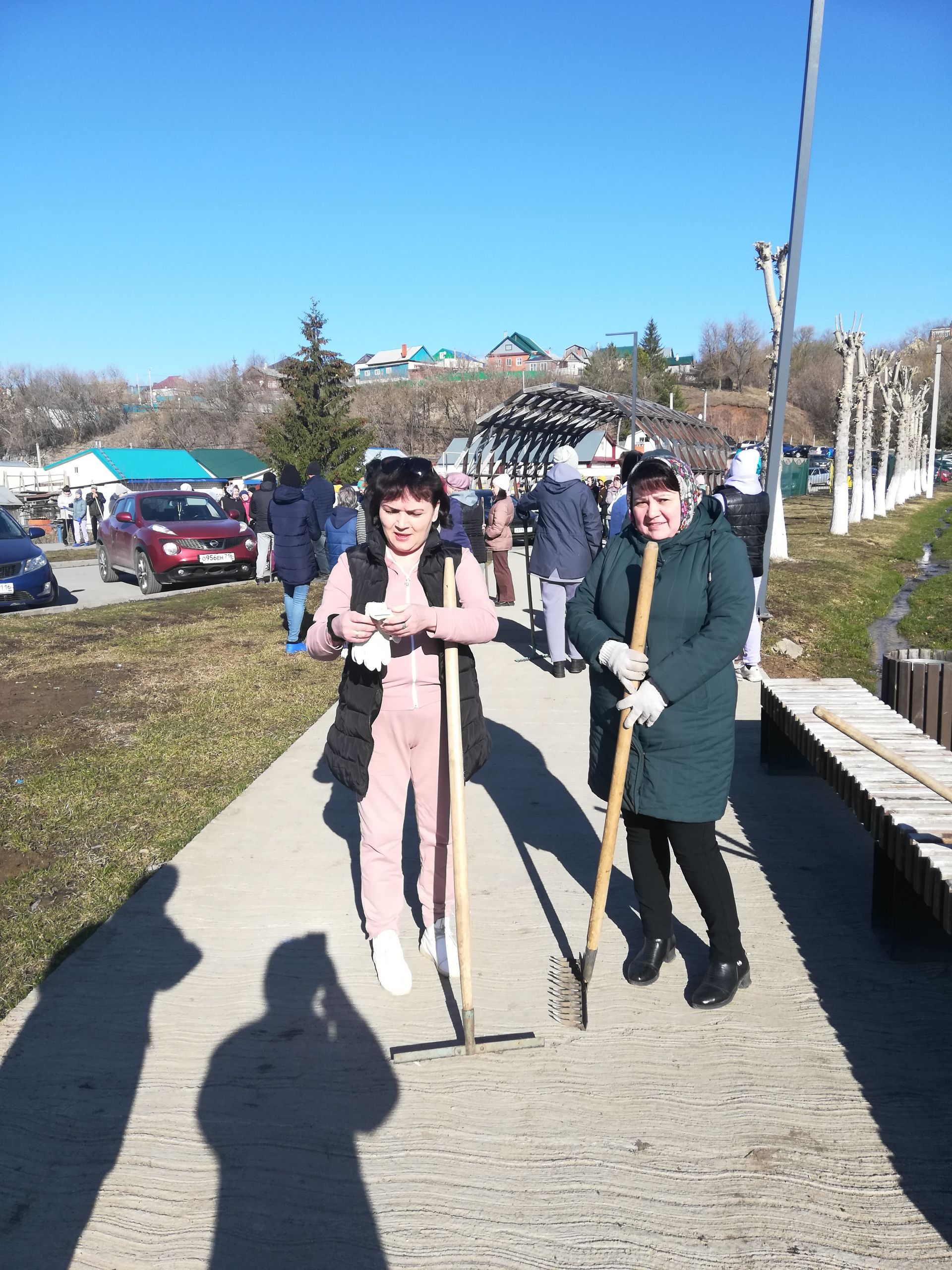 Арчаның Казансу паркында өмә үтте