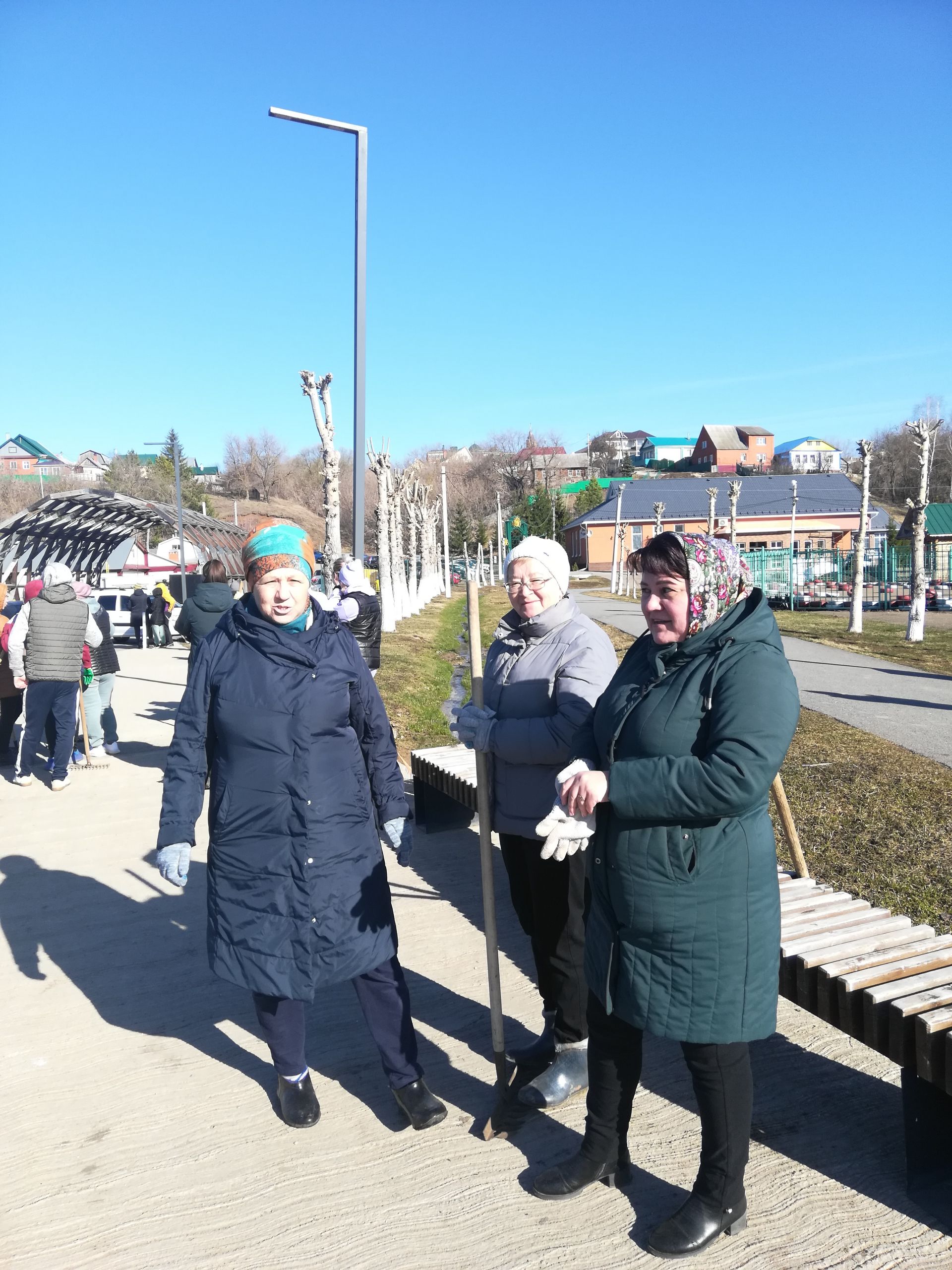 Арчаның Казансу паркында өмә үтте