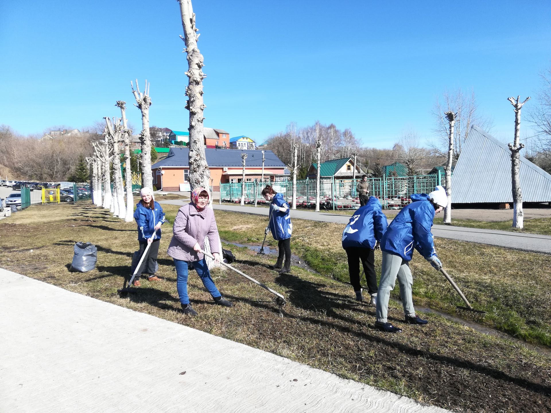 Арчаның Казансу паркында өмә үтте