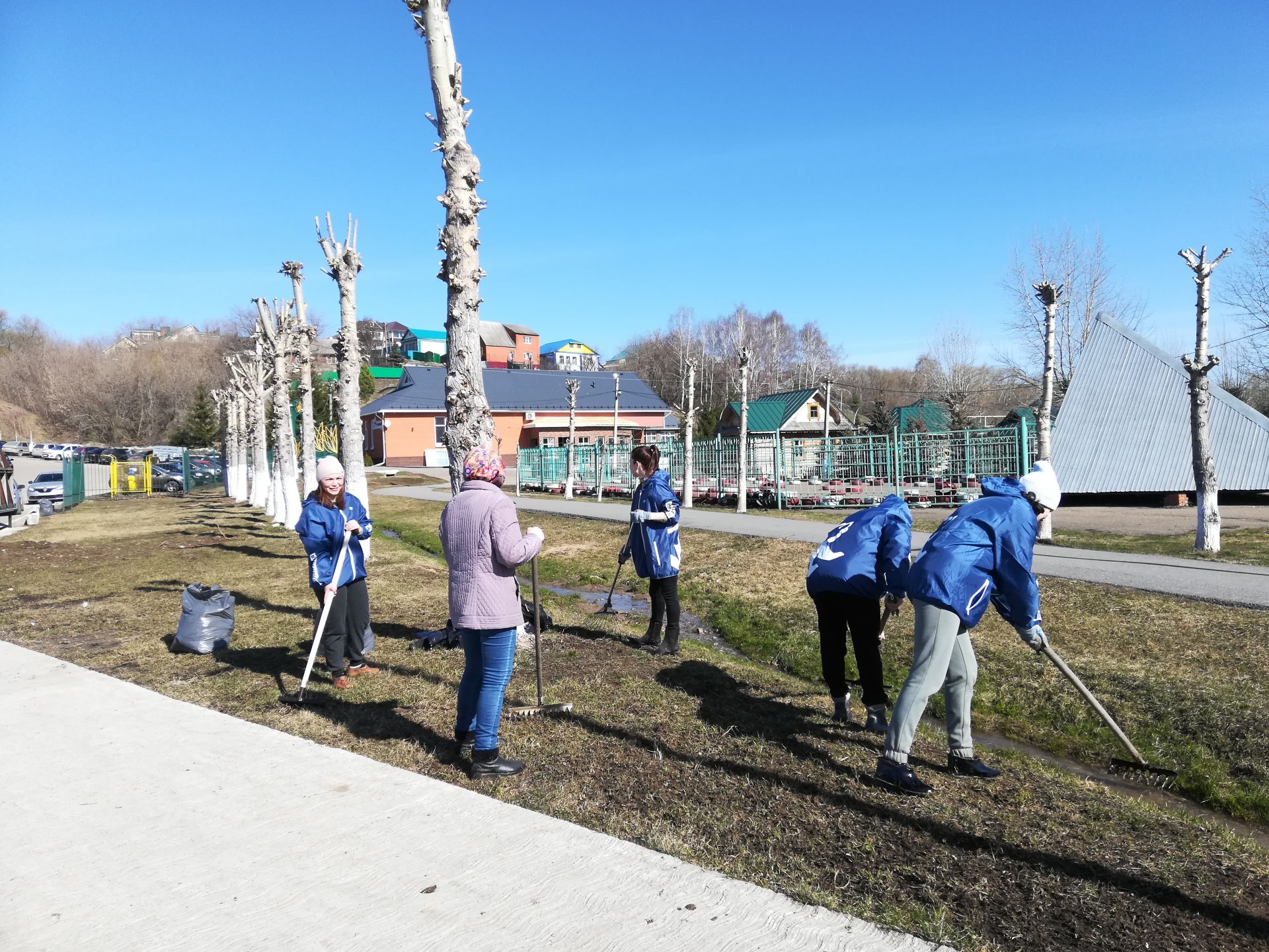 Арчаның Казансу паркында өмә үтте
