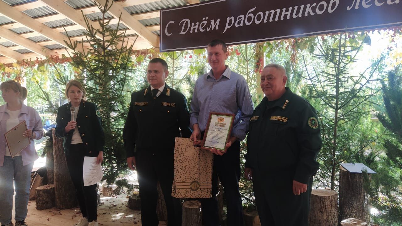 Бүген урманчылар ярышты (ВИДЕО)