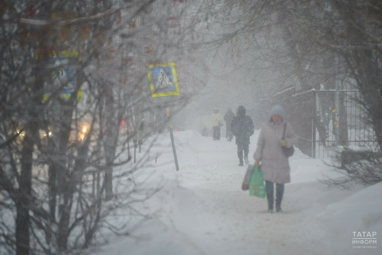 Татарстанда буран көтелә