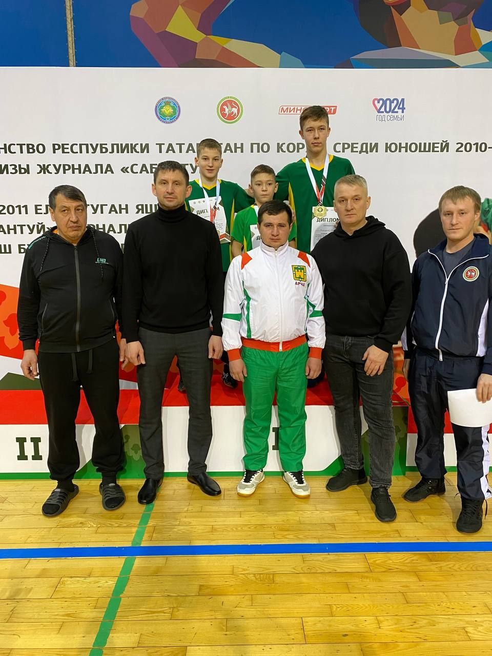 Казанда арчалар ничек көрәште