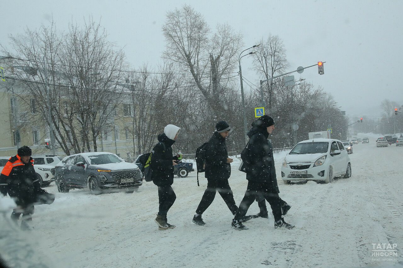 Татарстанда карлы һәм болытлы һава торышы көтелә