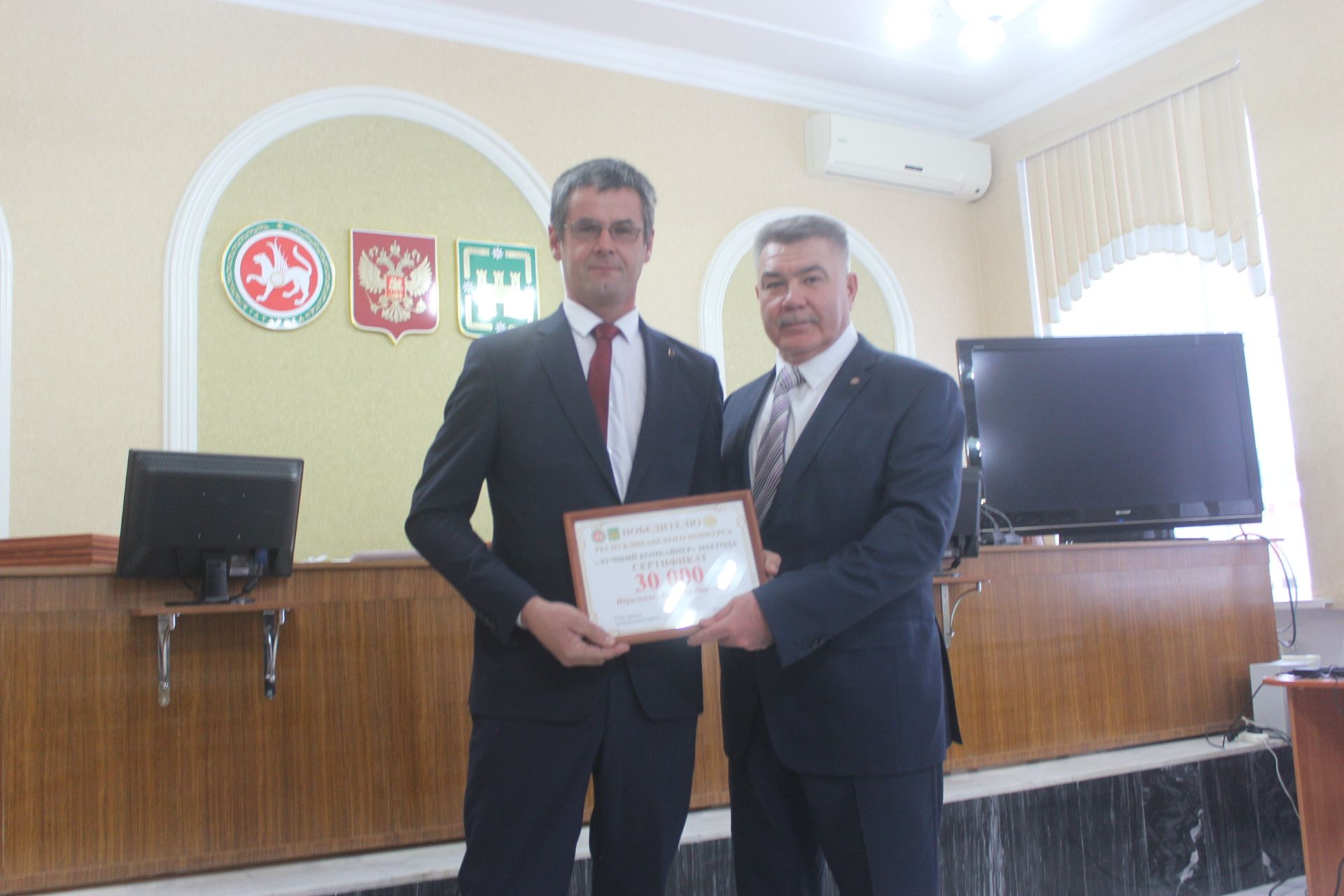 Арчада комбайнчылар бүләккә ия булды