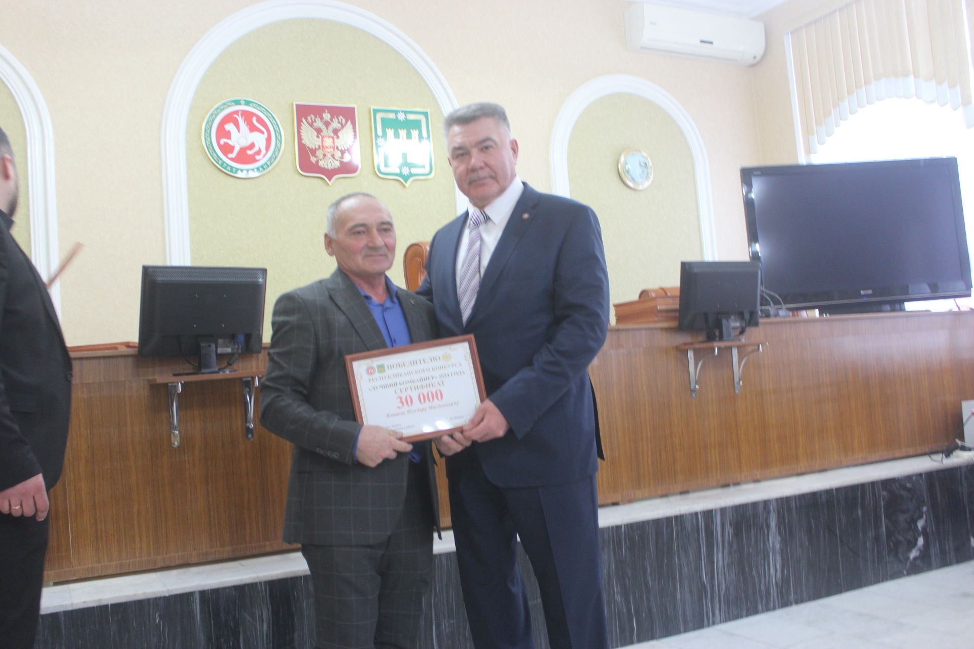 Арчада комбайнчылар бүләккә ия булды