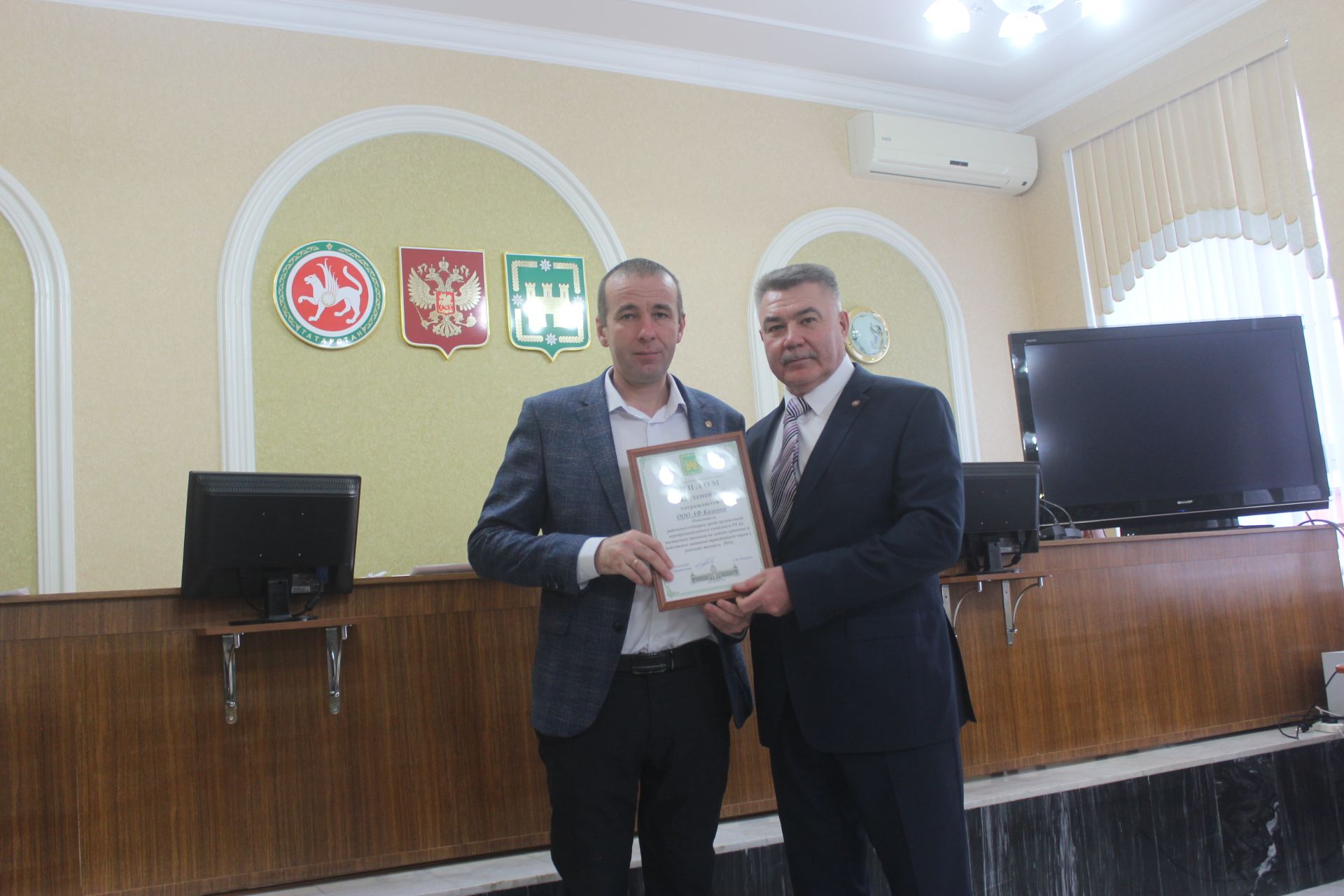 Арчада комбайнчылар бүләккә ия булды