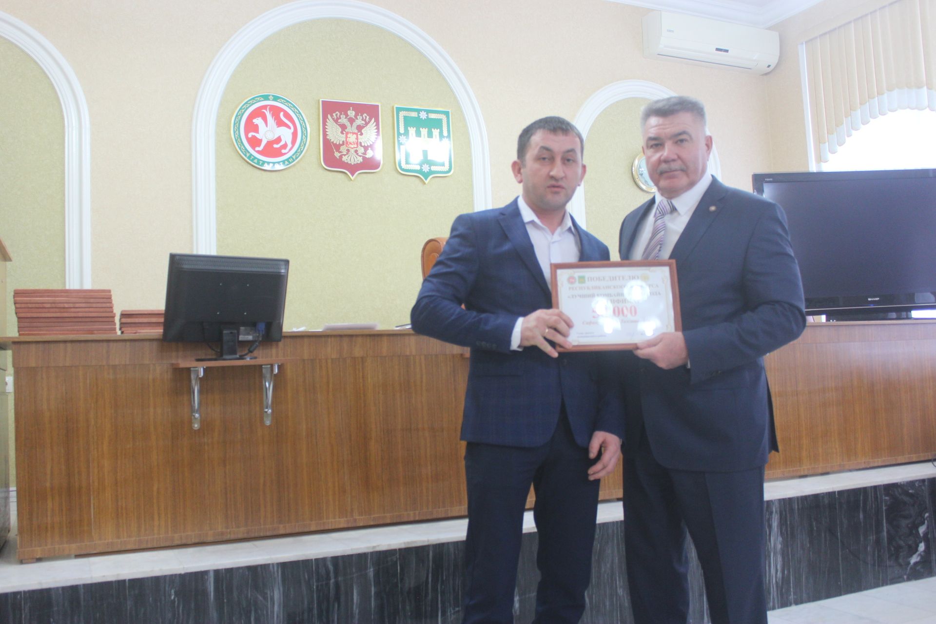 Арчада комбайнчылар бүләккә ия булды