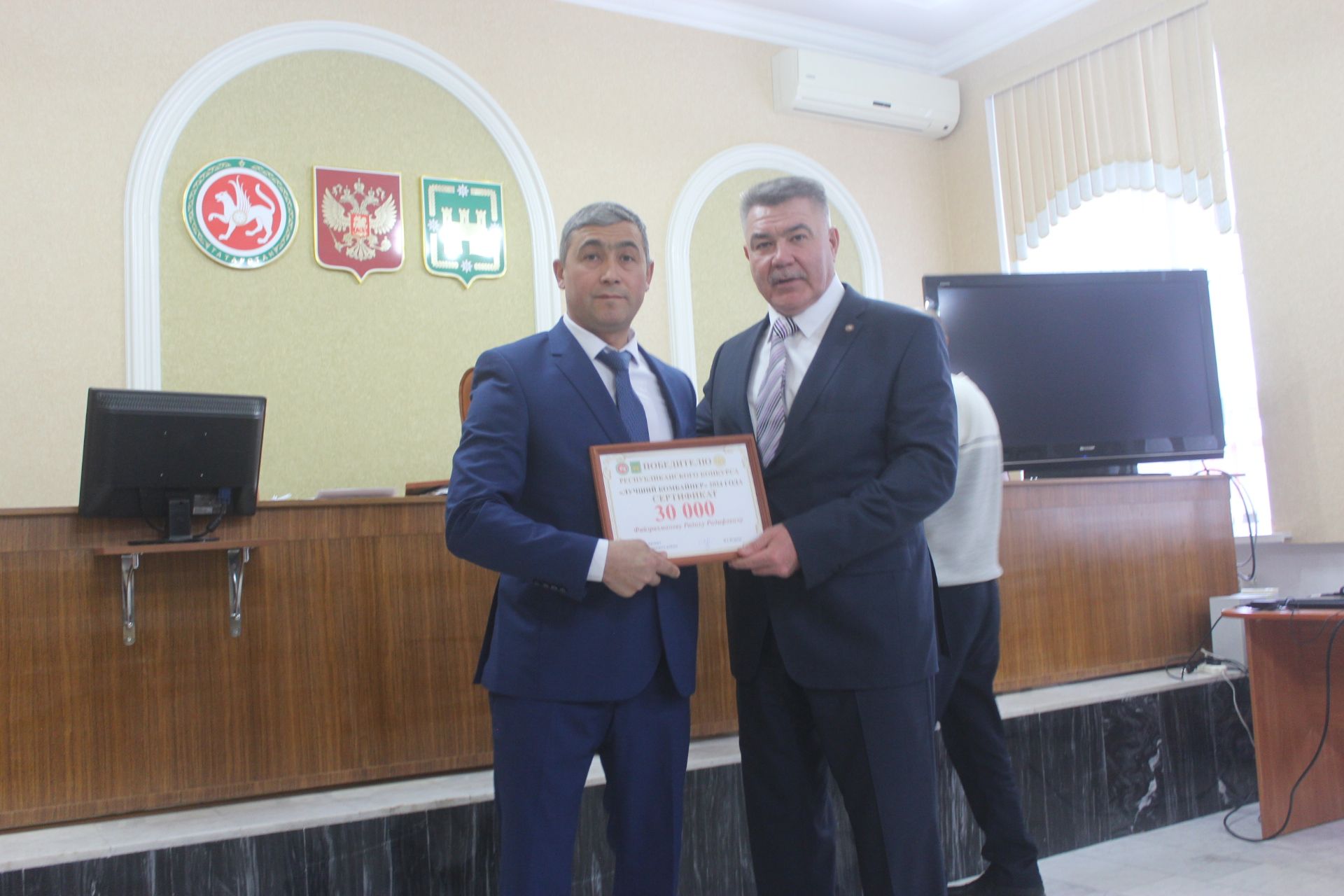 Арчада комбайнчылар бүләккә ия булды