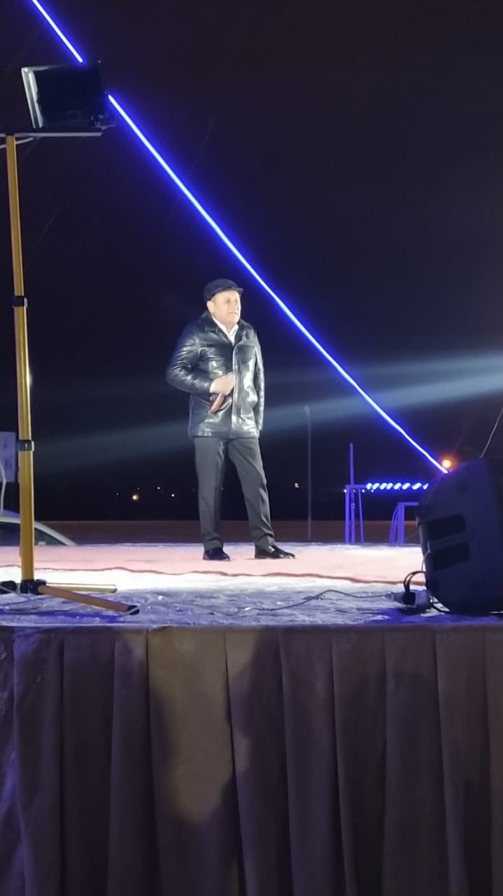 Арча стадионында Яңа елны каршы алу бәйрәме бара