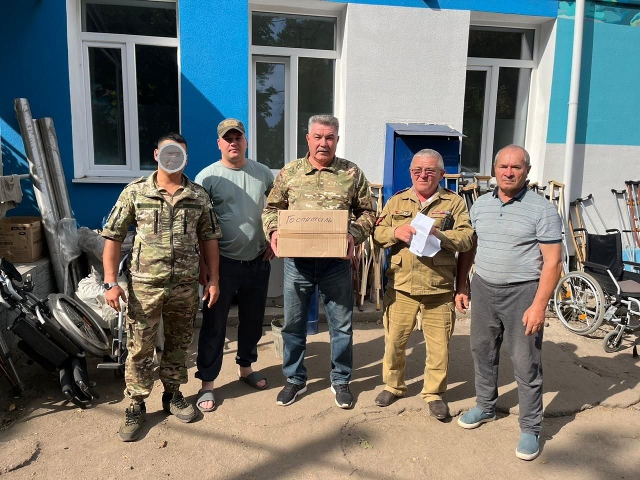 Район башлыгы Илшат Нуриев махсус хәрби операция зонасында булып кайтты