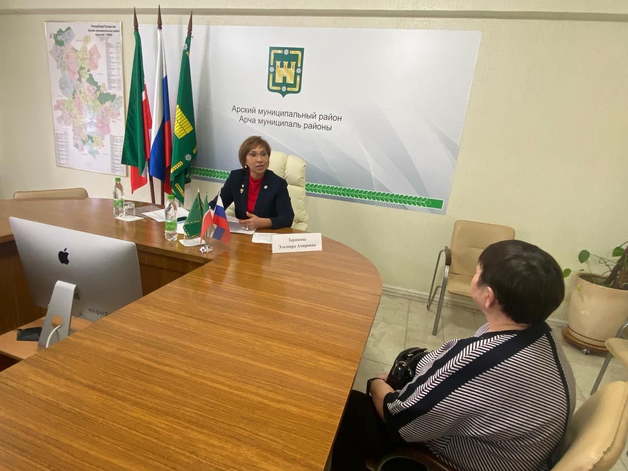Министр Яңа Чүриле интернатында булды