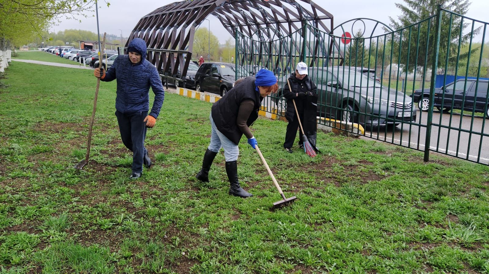 Казансу паркында өмәләр гөрли