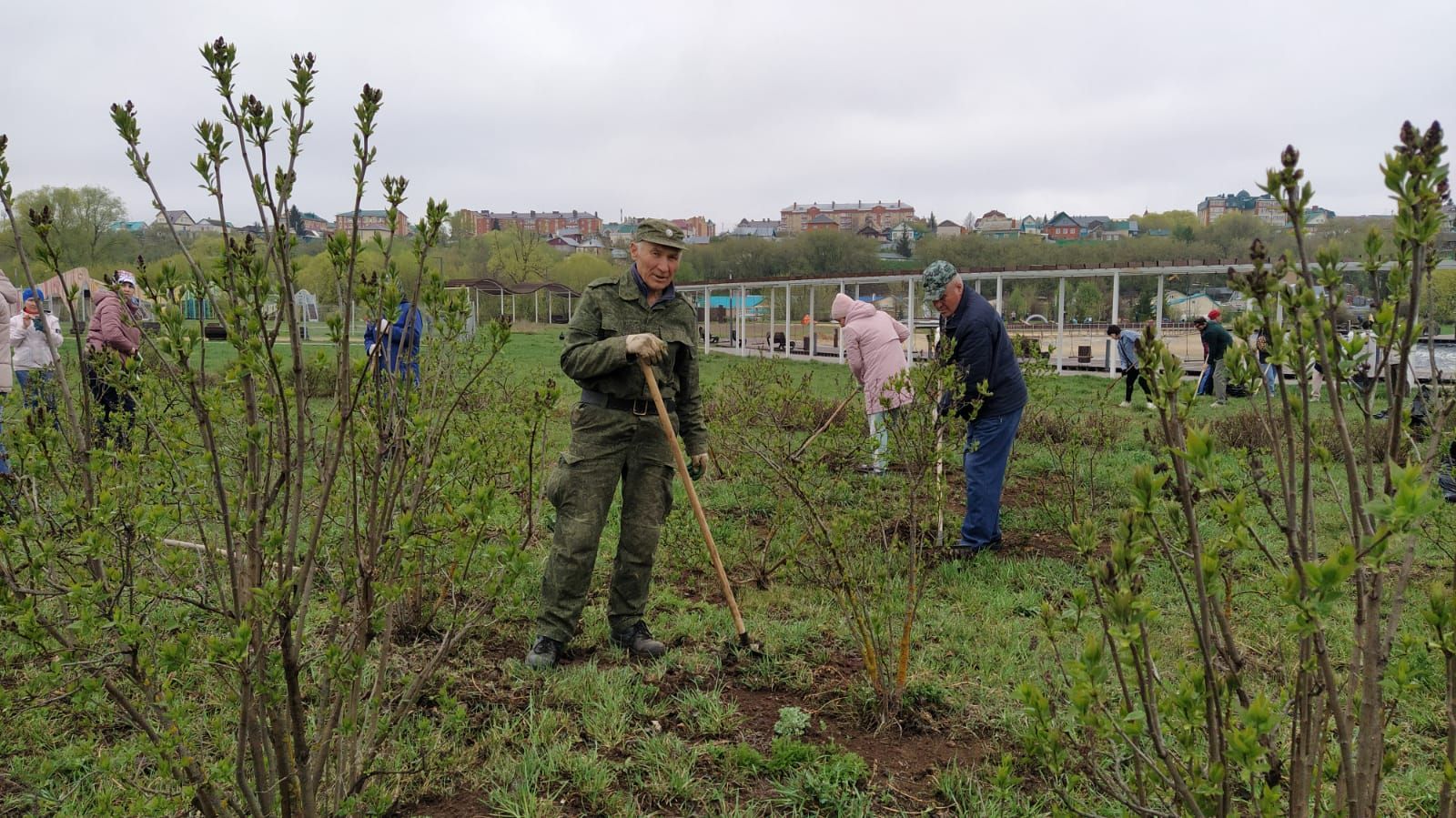 Казансу паркында өмәләр гөрли
