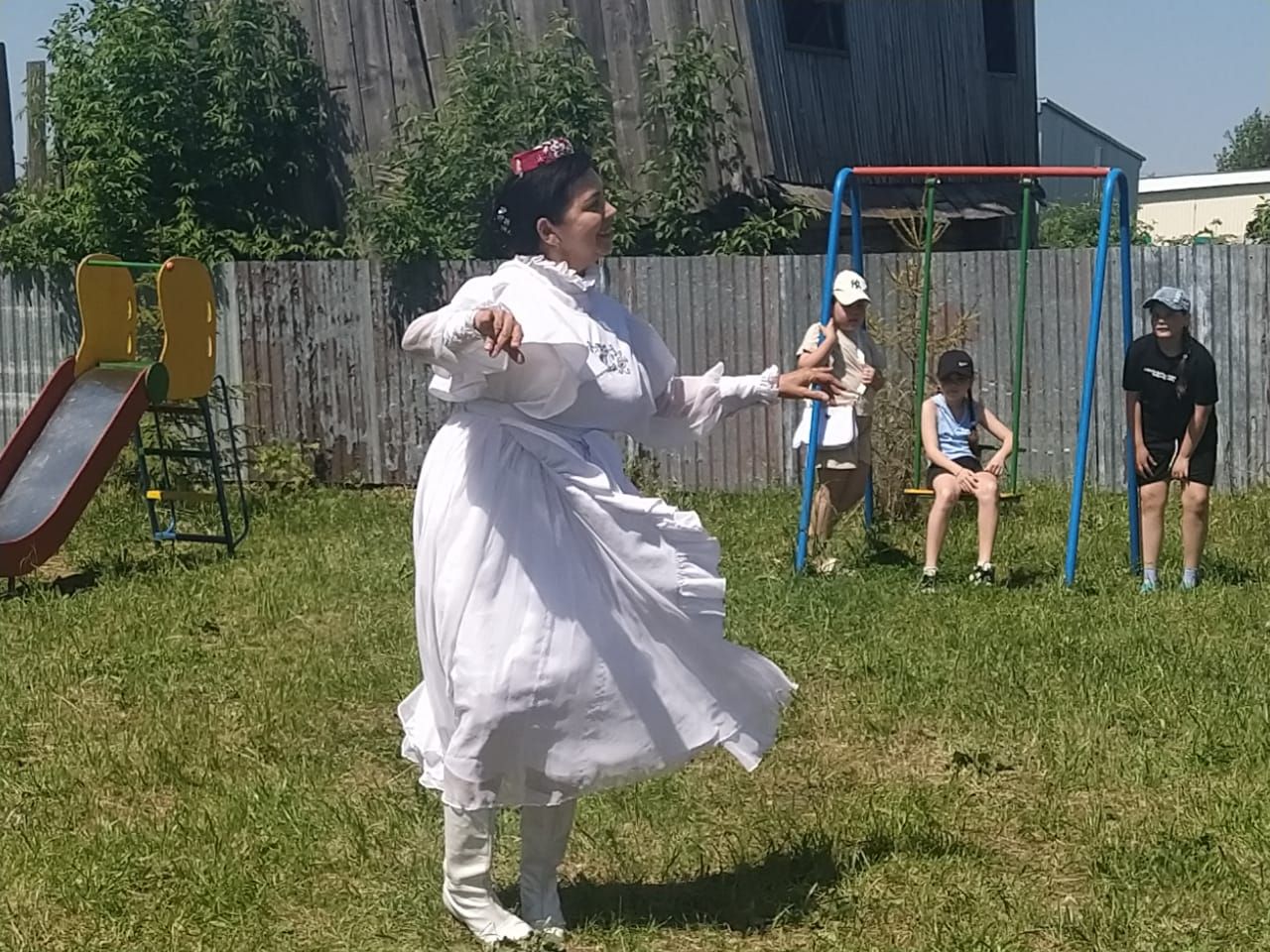 Яңа Кенәр авылында спорт мәйданчыгы ачылды