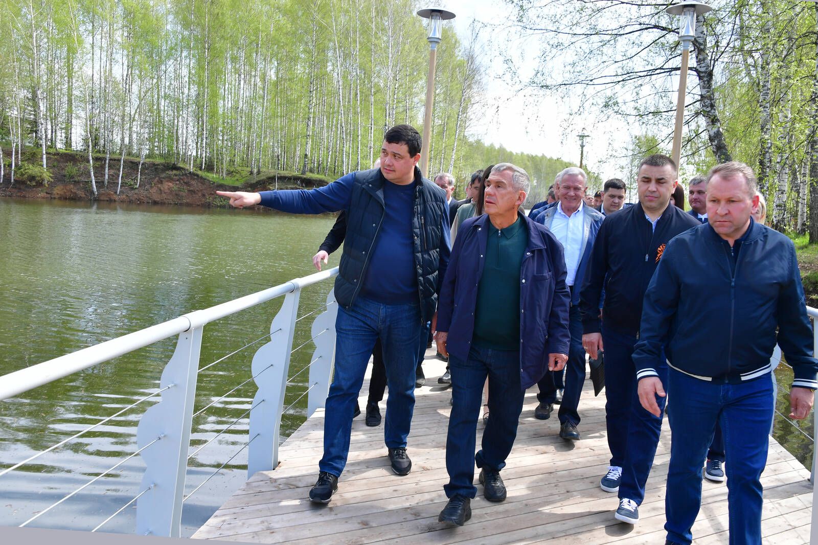 Татарстан Республикасы Рәисе Рөстәм Миңнеханов Арчада булды