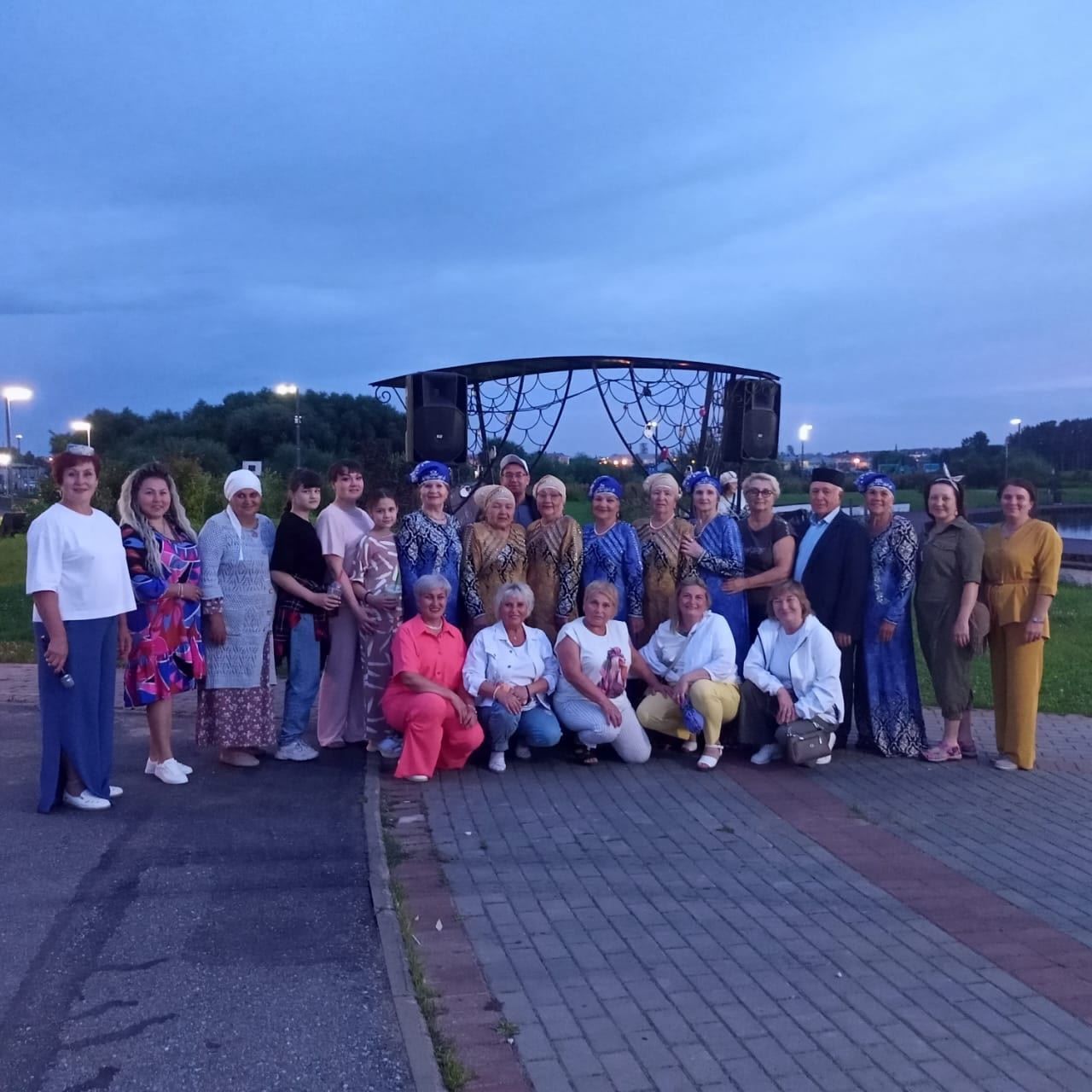 Казансу паркында җәйге күңел ачу кичәләре башланып китте