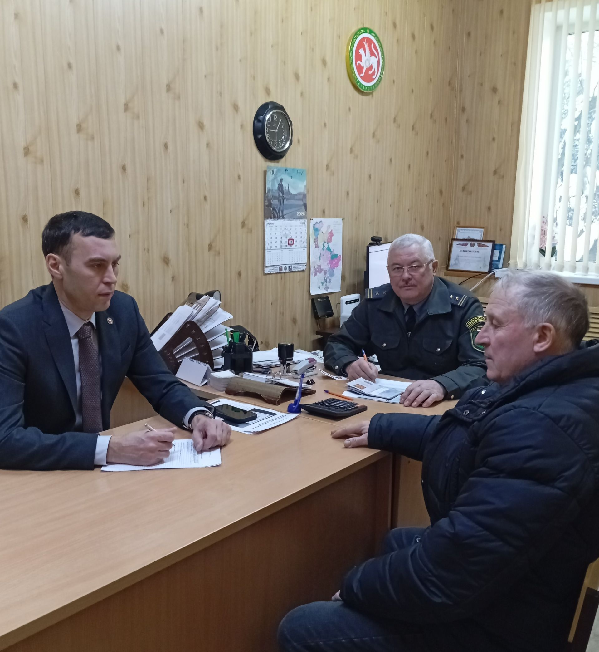 Татарстан Республикасы Дәүләт техника күзәтчелегенең Арча бүлегендә гражданнарны кабул итү узды