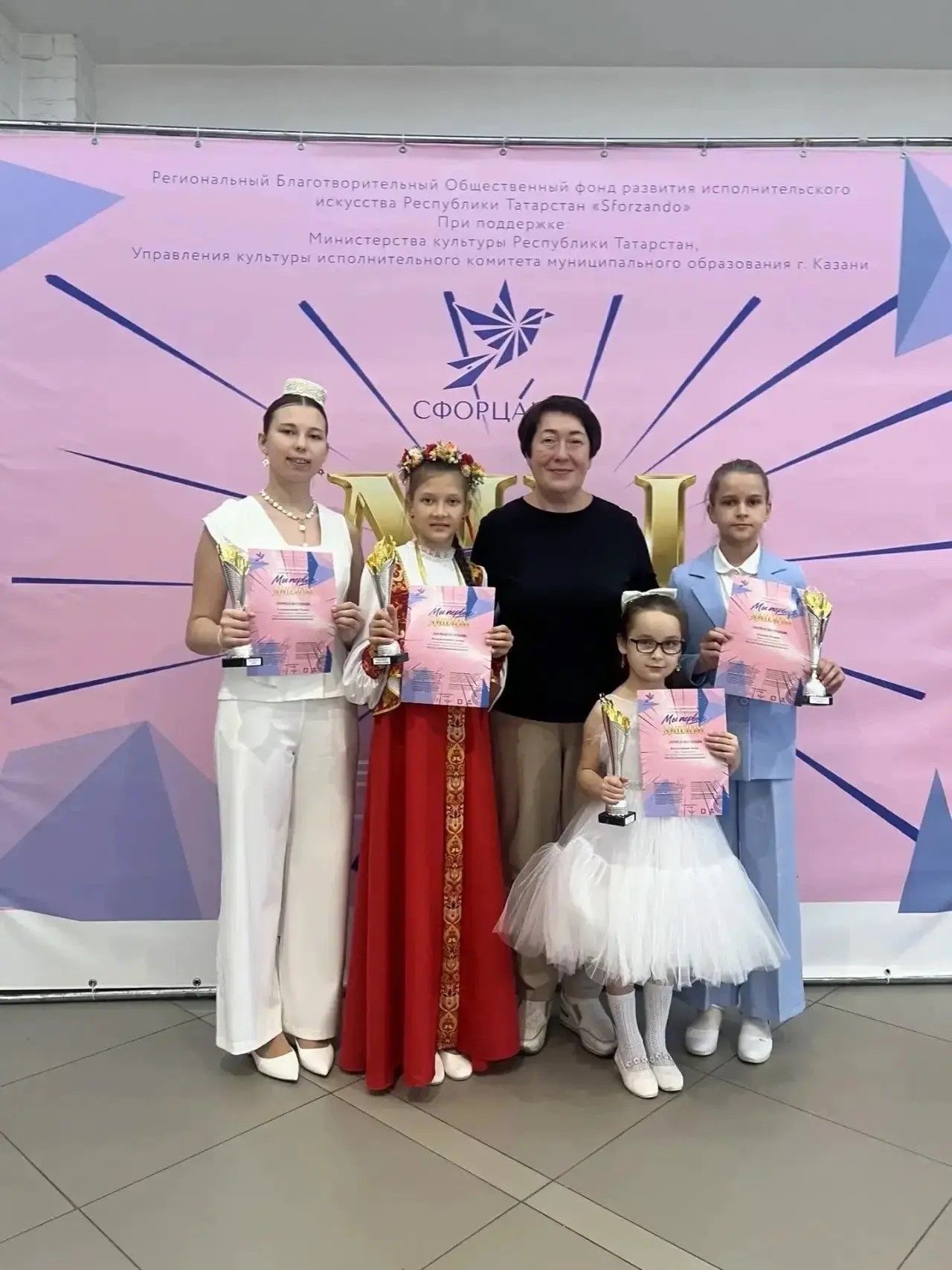 Арча сәнгать мәктәбе укучылары «Без беренче» фестивалендә җиңү яулады