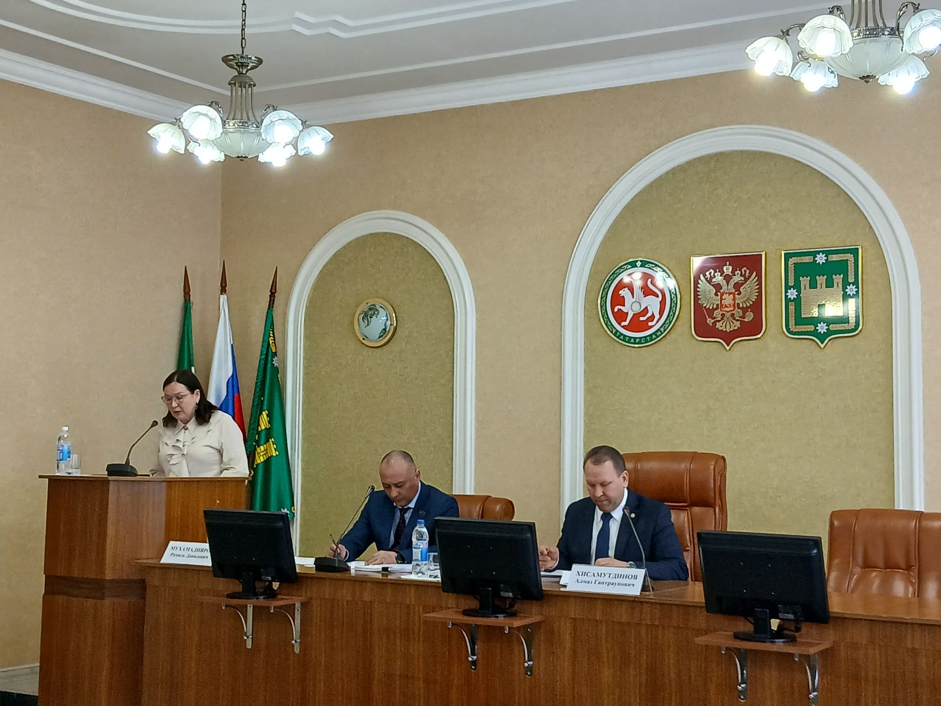 Арча районында район Советының чираттагы утырышы узды