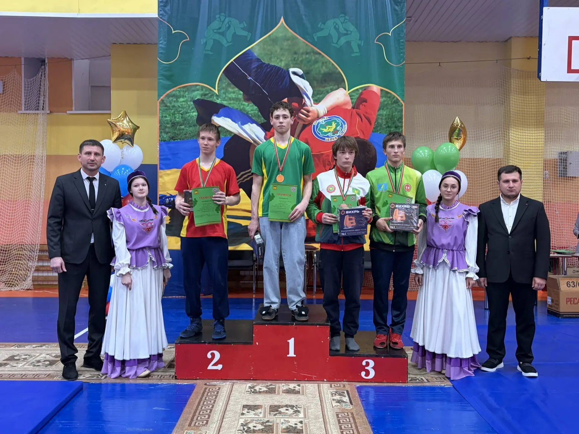 Арчада үткән район башлыгы призына көрәш нәтиҗәләре