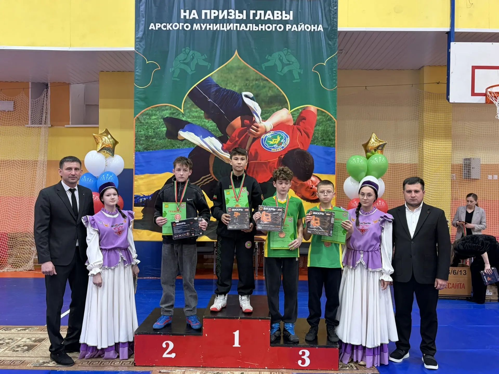 Арчада үткән район башлыгы призына көрәш нәтиҗәләре