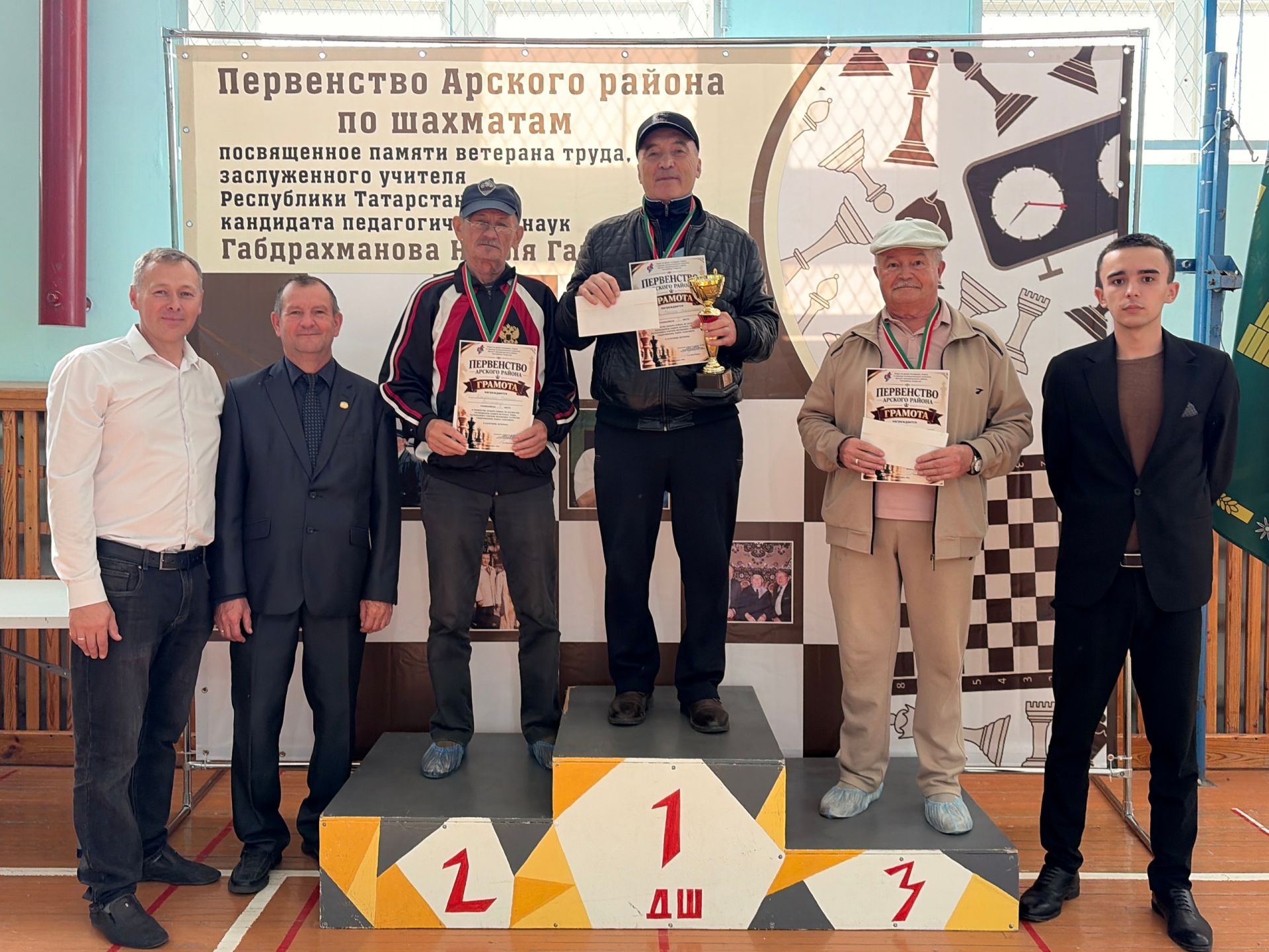Арчада Наил Габдрахманов истәлегенә шахмат буенча район беренчелеге узды
