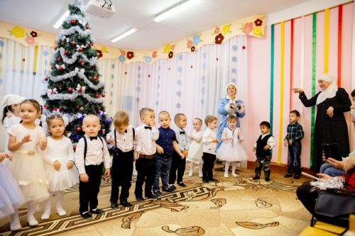 Беренче балалар бакчасында Яңа ел кичәсе үтте